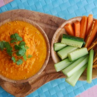 Raw Masala Carrot Dip (Leon Naturally Fast Food recipe): Friday Challenge!